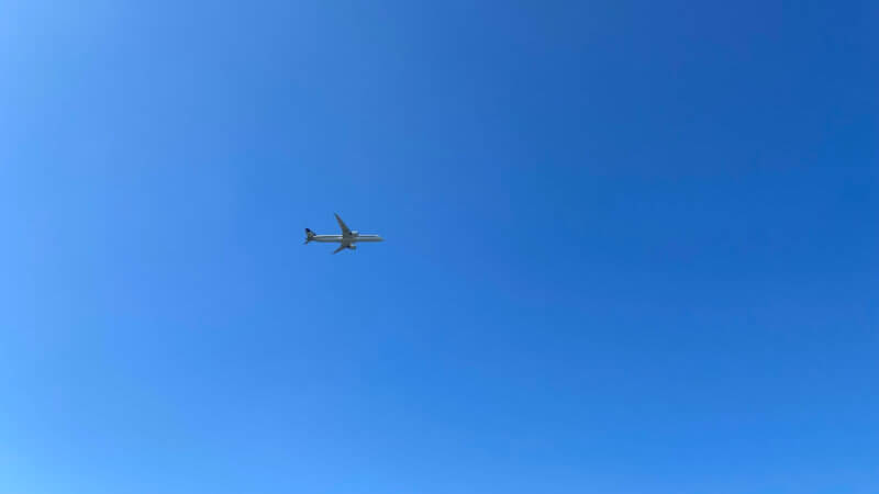 成田スカイウェイBBQから見えた飛行機-2