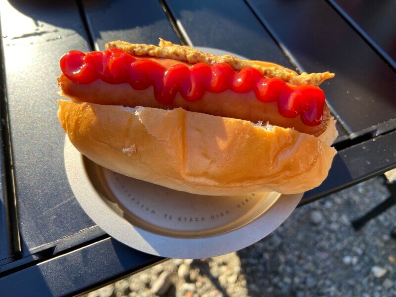 ケニーズ・ファミリー・ビレッジ 朝食のホットドック