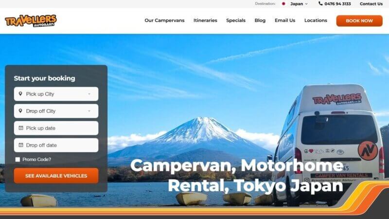 Travellers Autobarn Japan アイキャッチ