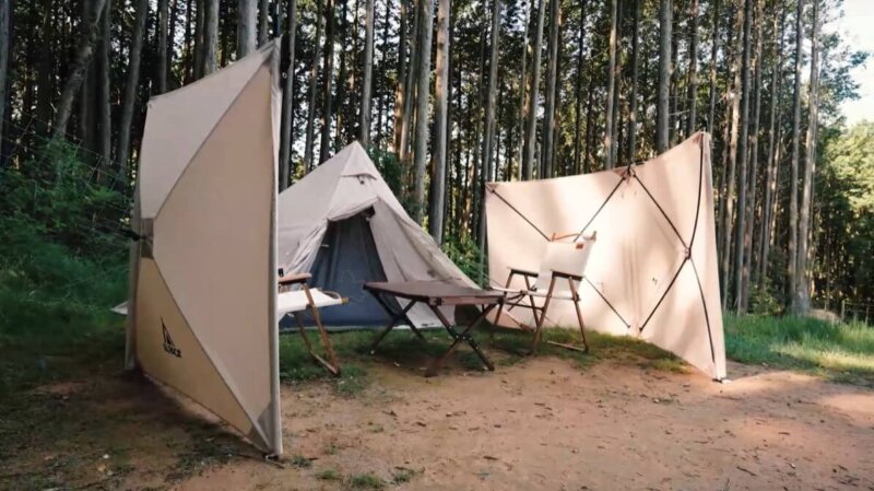 アルパカ ポップアップ式ワンタッチ陣幕をレビュー｜おすすめポイント