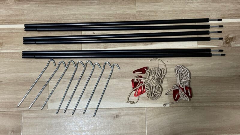アルパカ プラス スクリーンの付属品